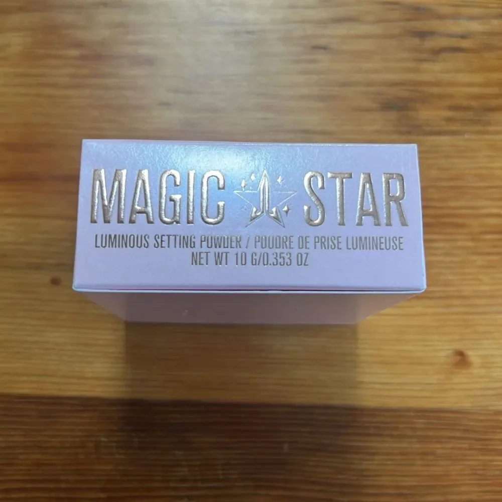 FAIR LUMINOUS Rose Gold Lid New in Box Jeffree Star Magic Star Setting Powder